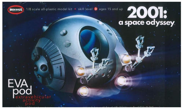 20014 1/8 2001 EVA Pod Plastic Model Kit