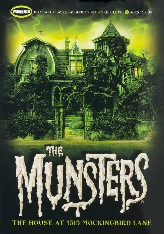 929 Munsters House Plastic Model Kit