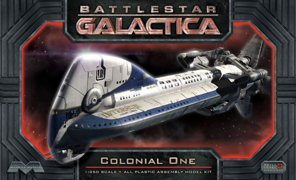 Moebius - Moebius 945 Battlestar Galactica Colonial One Plastic Model Kit