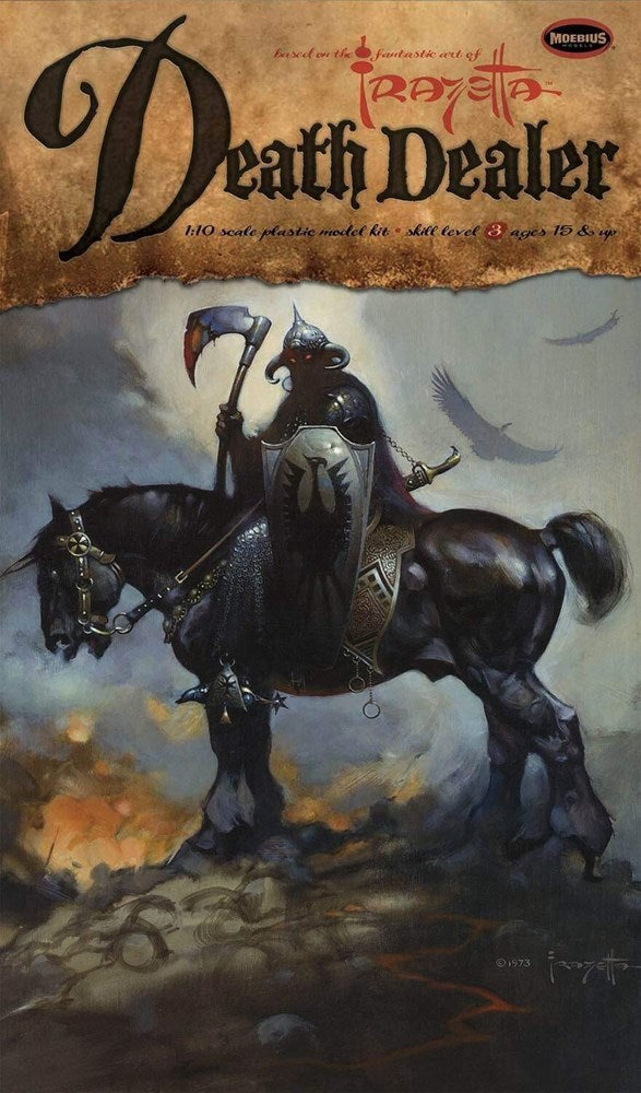 961 1/10 Frazetta Death Dealer Plastic Model Kit