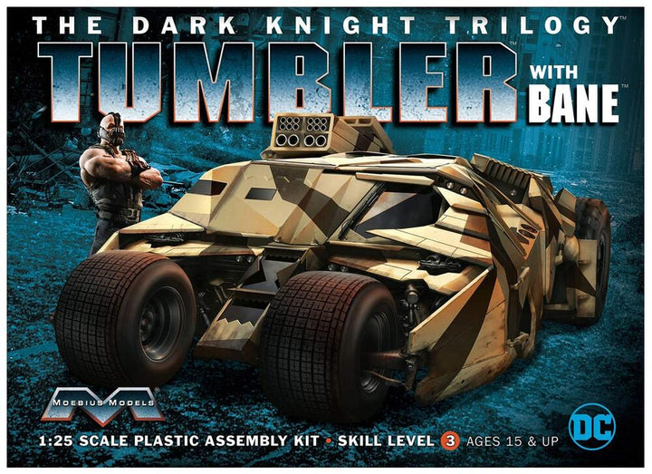 Moebius - Moebius 967 1/25 Dark Knight Armored Tumbler w/ Bane Plastic Model Kit