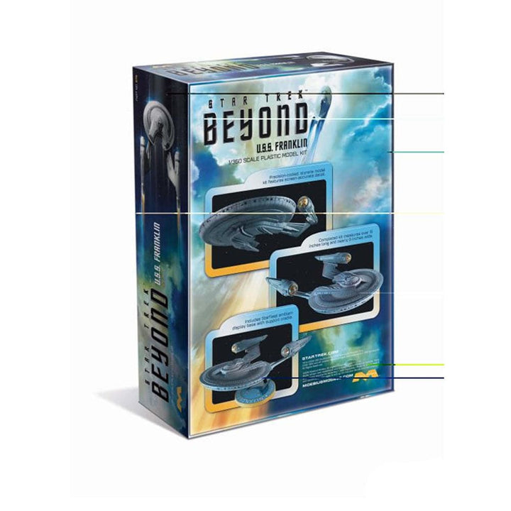 Moebius - Moebius 975 1/350 Star Trek Beyond: USS Franklin Plastic Model Kit