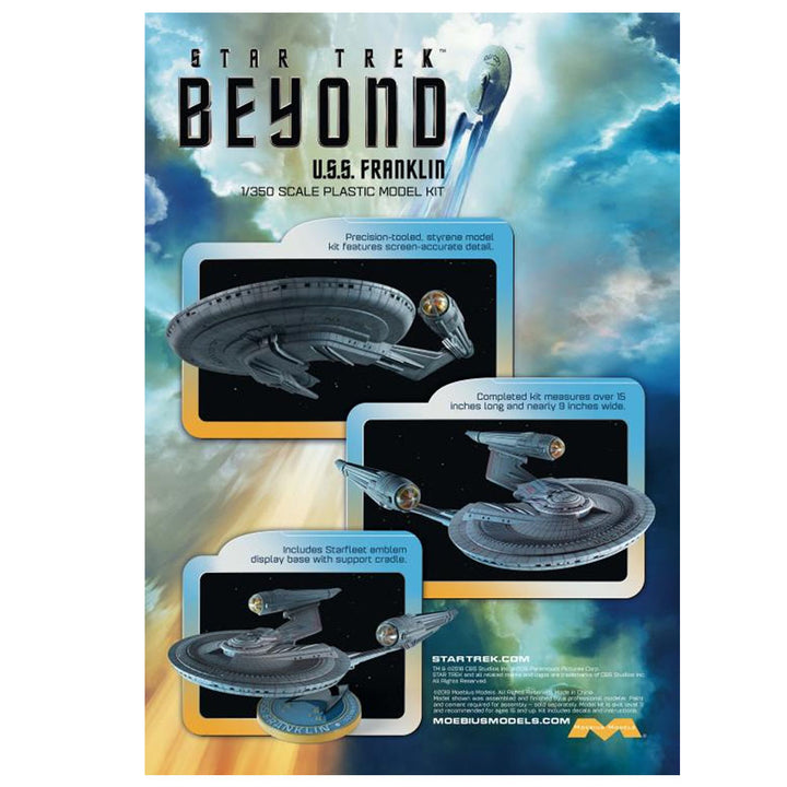 Moebius - Moebius 975 1/350 Star Trek Beyond: USS Franklin Plastic Model Kit