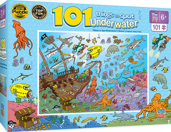 101pc Things to Spot Underwater