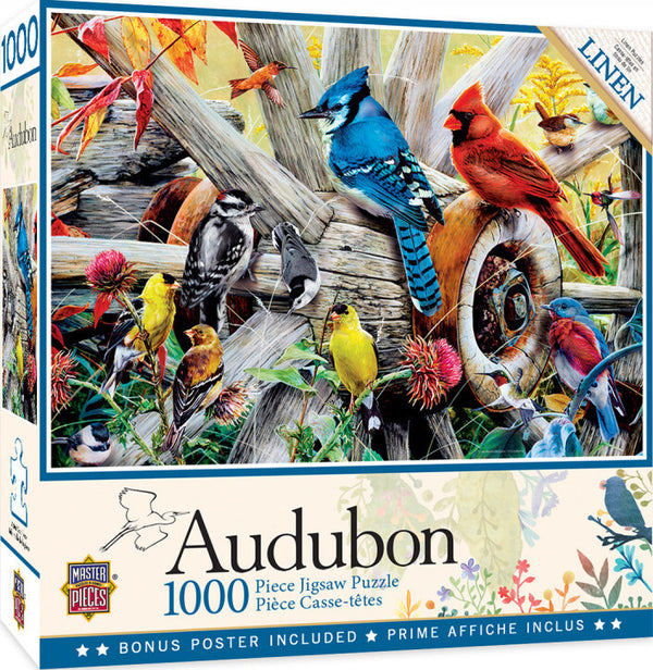 1000pc Backyard Birds