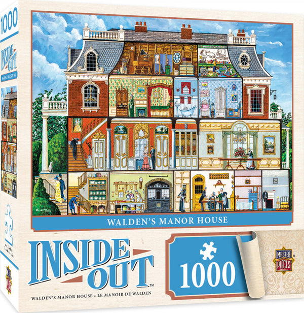 1000pc Walden Manor House