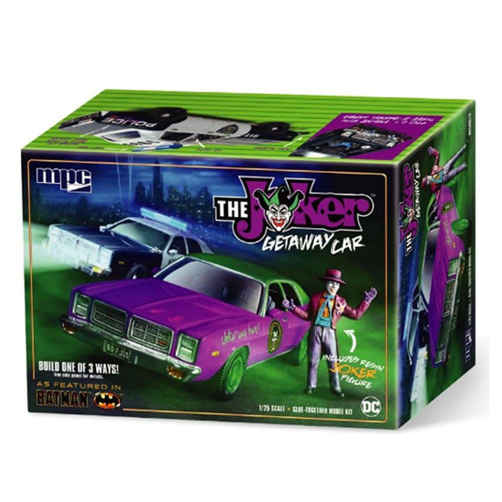 MPC - MPC 890 1/25 Batman The Joker Getaway Car Dodge Monaco w/Joker Figure Plastic Model Kit