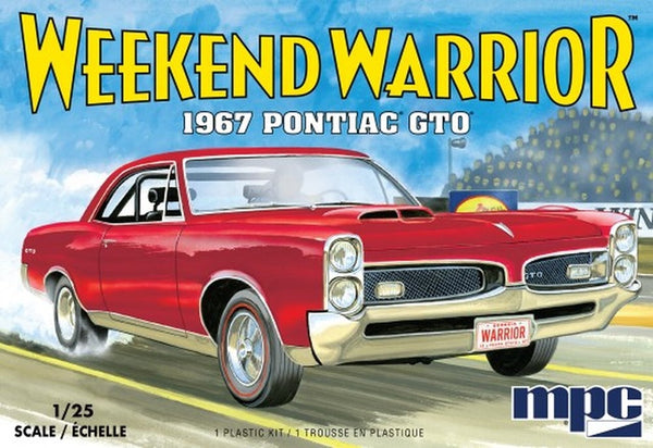 918M 1/25 1967 Pontiac GTO Plastic Model Kit