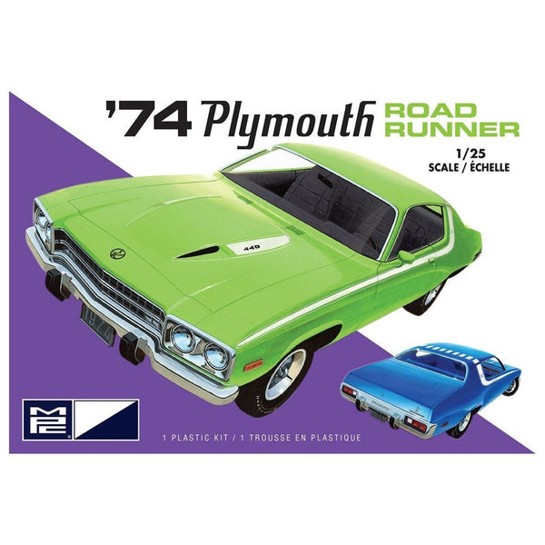 920M 1/25 1974 Plymouth Road Runner Plastic Model Kit