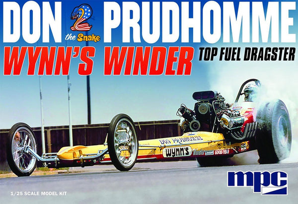 921 1/25 Don   Snake   Prudhomme Wynns Winder Dragster Plastic Model Kit