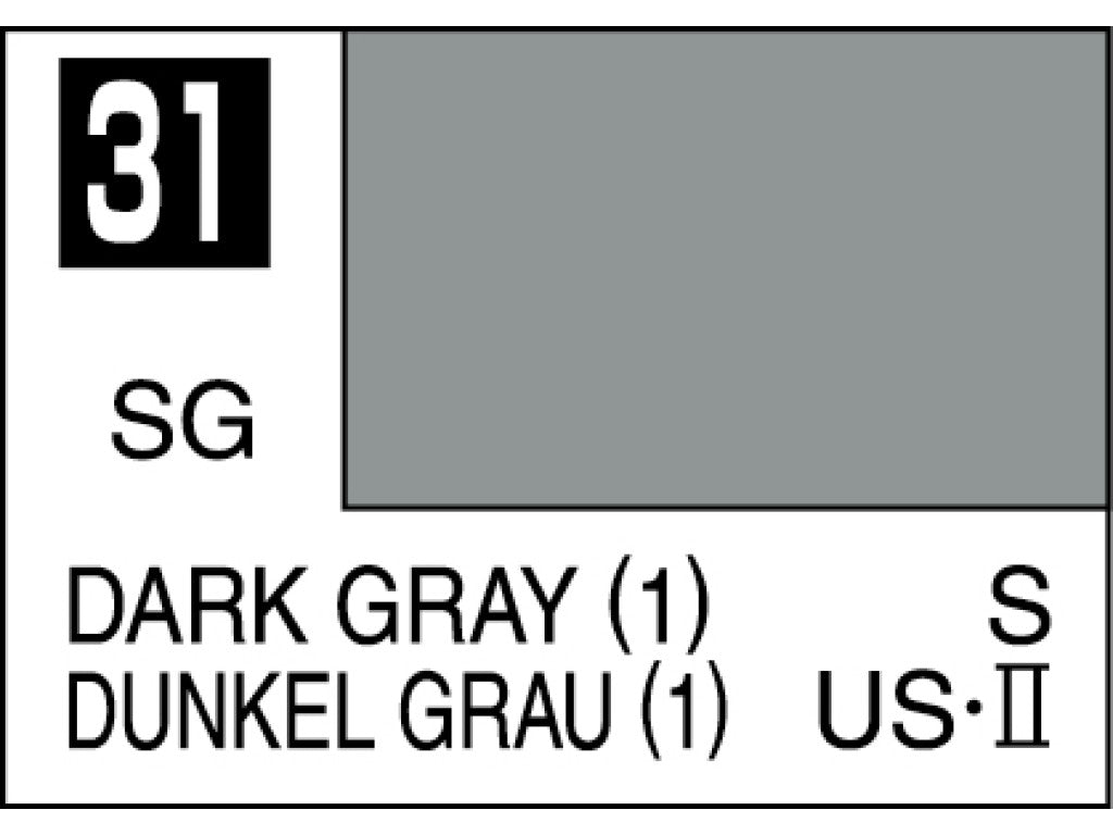 Mr Color Semi Gloss Dark Grey 1