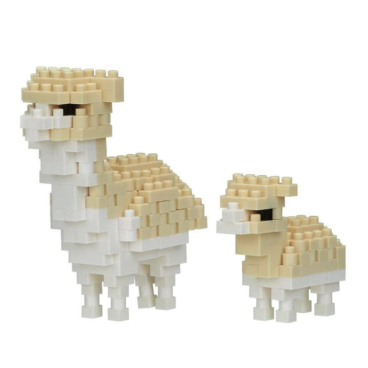 Nanoblock - Nanoblocks Alpaca & Baby