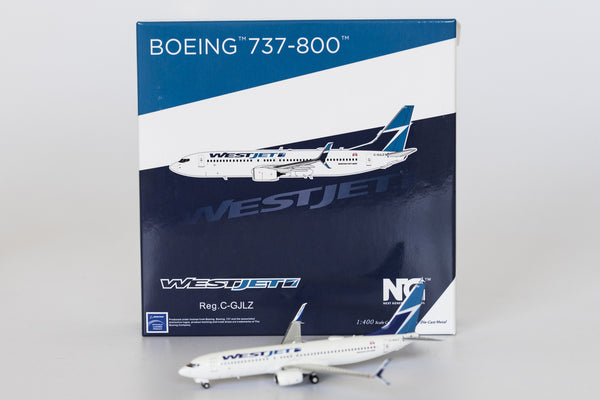 1/400 WestJet Airlines 737800/w CGJLZ with Scimitar Winglets