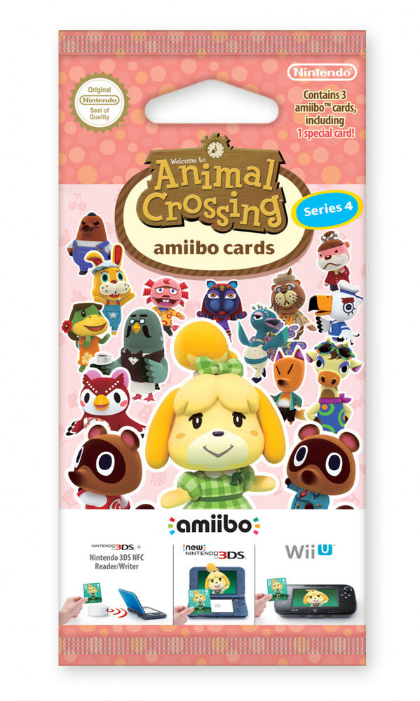 Animal Crossing Amiibo Cards Series 4 Booster