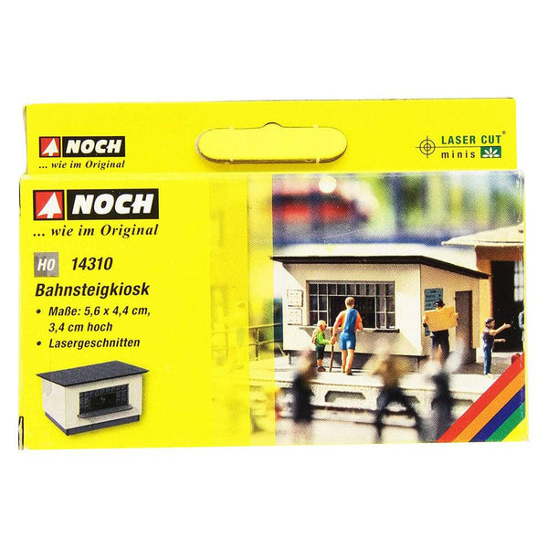 Noch - HO Platform Kiosk (5.6x4.4cm/3.4cm High)