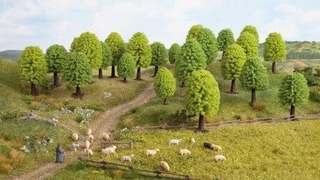 Noch - Deciduous Trees 5-9cm 15pcs