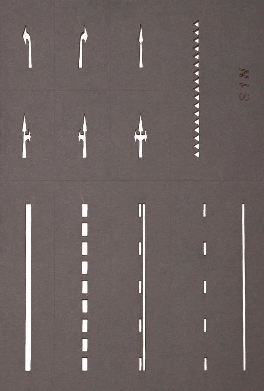 Noch - N Starter Set Street Markings