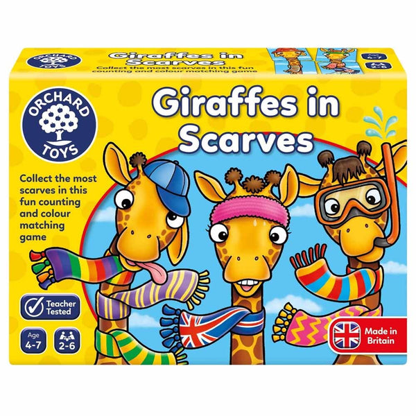 Giraffes In Scarves