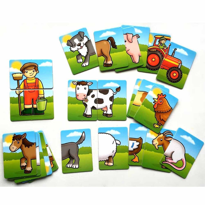 Orchard Toys - Farmyard Heads & Tails