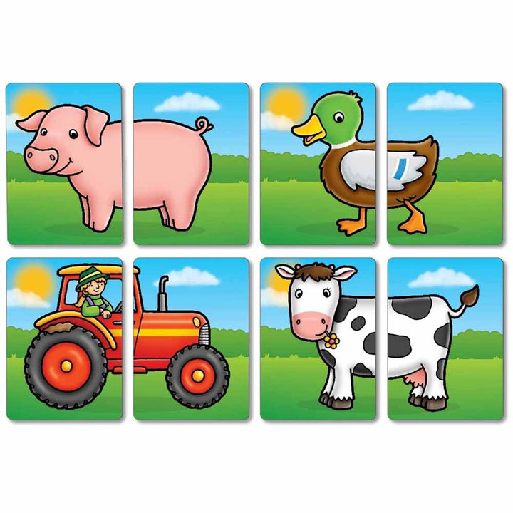 Orchard Toys - Farmyard Heads & Tails