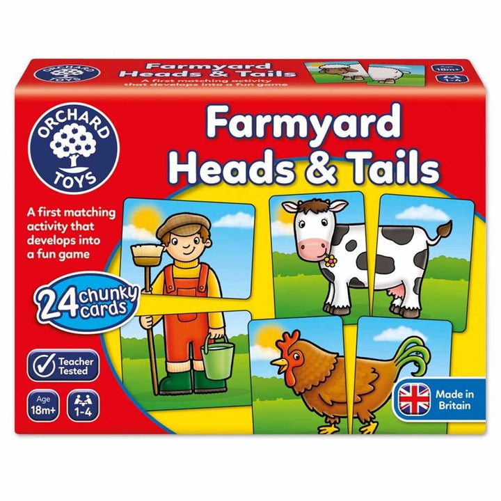 Orchard Toys - Farmyard Heads & Tails