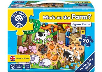 20pc Whos on the Farm