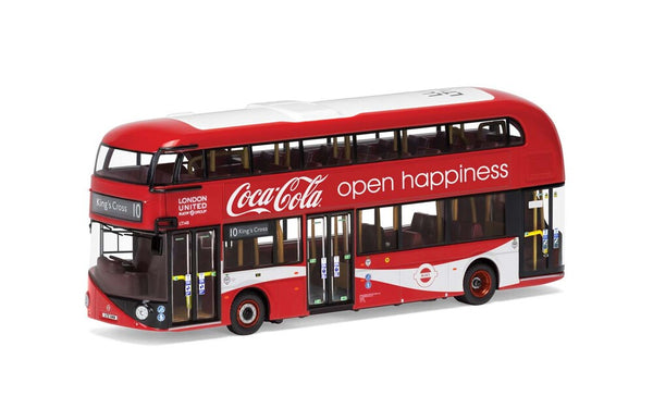 Wrightbus New Routemaster  London United  Ltz 1148  Route 10 Kings Cross  Coca Cola?