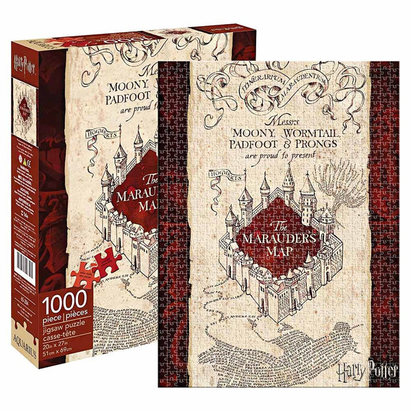 Aquarius - Aquarius 1000pc Harry Potter Mauraders Map