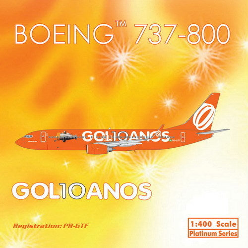 1/400 Gol 737800WGol 10 Anos PRGTF