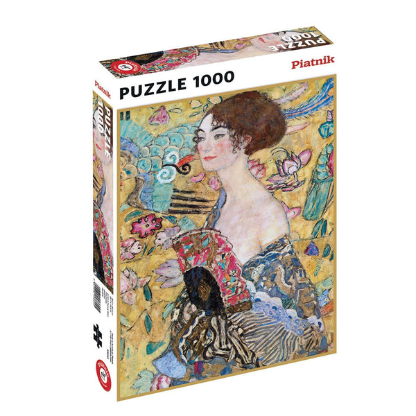 1000pc Klimt Lady With a Fan