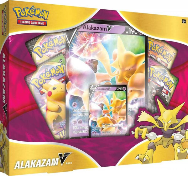 TCG Alakazam V Box