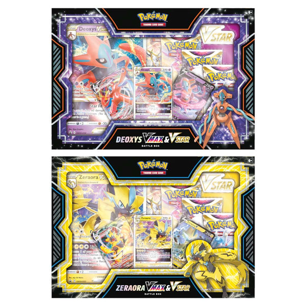 TCG Deoxys/Zeraora VMAX & VSTAR Battle Box