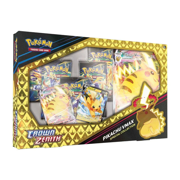 TCG Crown Zenith Pikachu VMAX Box