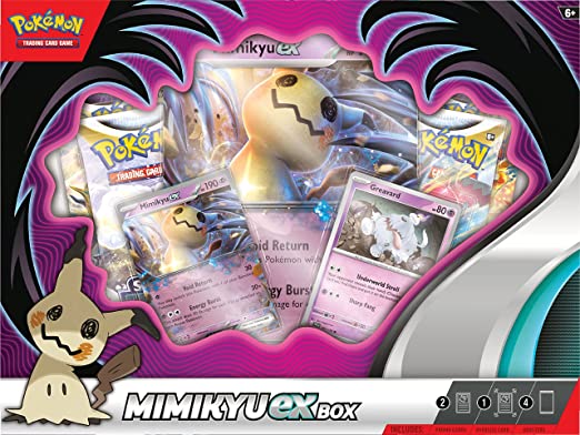 TCG Mimikyu EX Box