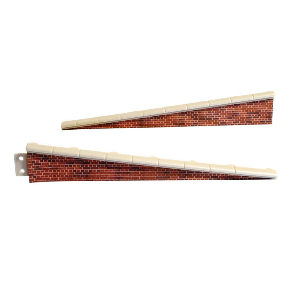 OO/HO P/form Ramp Edging Brick