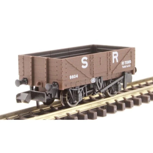 N RTR 9ft 5 Plank Open Wagon SR Brown