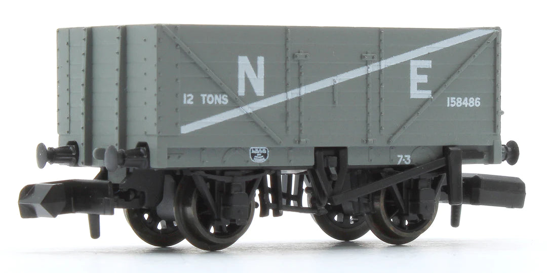 N 9ft 7 Plank Open Wagon NE Grey