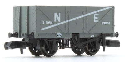 N 9ft 7 Plank Open Wagon NE Grey