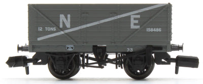 N 9ft 7 Plank Open Wagon NE Grey