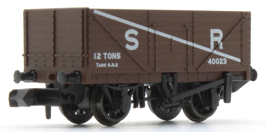 N 9ft 7 Plank Open Wagon SR Brown