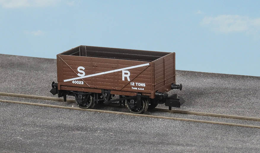 N 9ft 7 Plank Open Wagon SR Brown