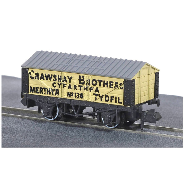 N Lime Wagon w/Roof Crawshay