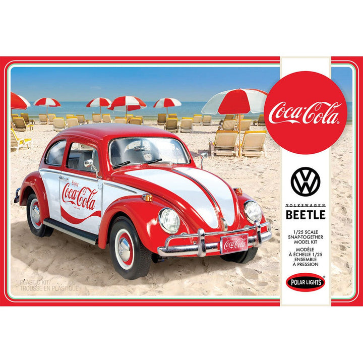 Polar Lights - Polar Lights 960M 1/24 Volkswagen Beetle Snap (Coca-Cola) 2T Plastic Model Kit