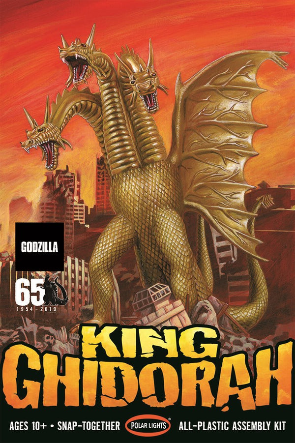 962 1/350 King Ghidorah Snap Plastic Model Kit