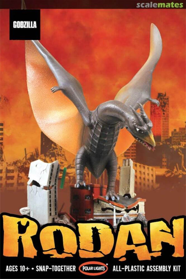 963 1/800 Rodan Snap Plastic Model Kit