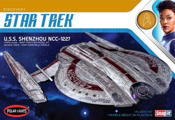 967M 1/2500 Star Trek USS Shenzhou Snap 2T Plastic Model Kit