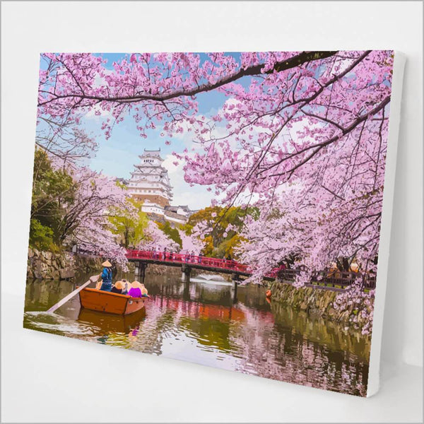 Paint by Numbers Kit Spring in Japan