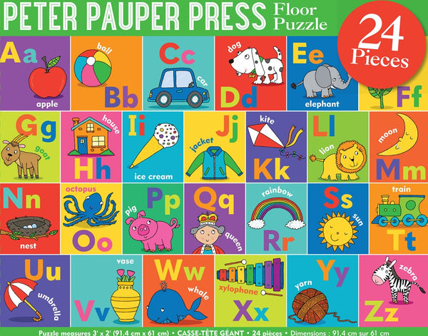 24pc Alphabet Floor Puzzle