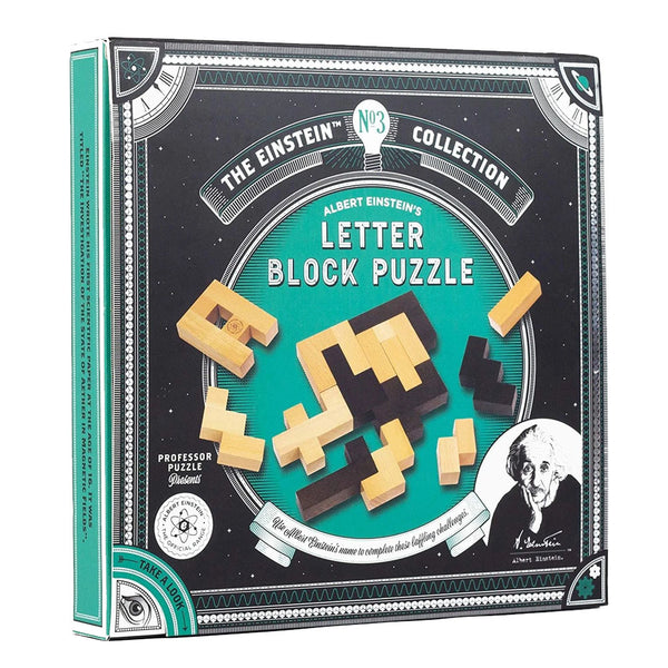 The Einstein Collection Letter Block Puzzle