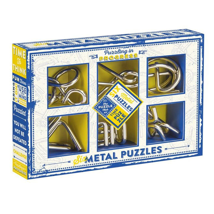 Professor Puzzle - Game Club 6 Metal Puzzle Set